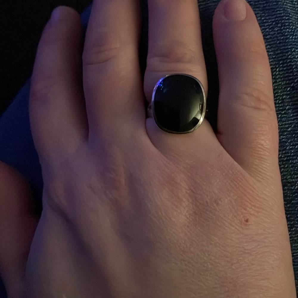 Onyx Black Ring